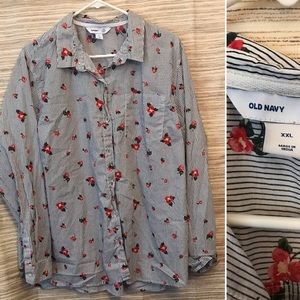 FINAL PRICE ⬇️ classic cotton button-up shirt